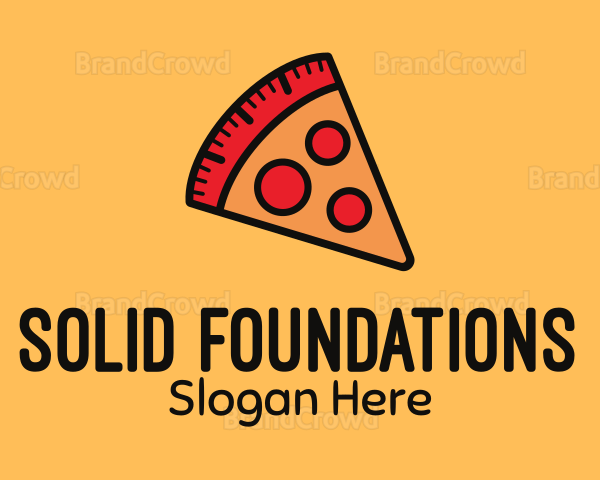 Pizza Calorie Metric Logo