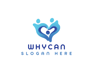 Orphanage - Family Heart Planning logo design