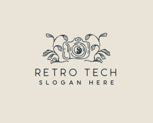 Retro Camera Photography logo design