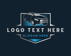 Motor - Sedan Car Automotive Garage logo design