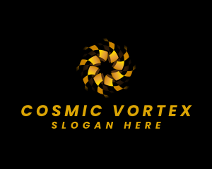 Vortex - Vortex Motion Technology logo design