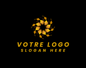 Programming - Vortex Motion Technology logo design