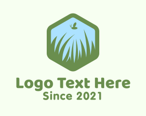 Nature - Nature Lawn Grass logo design