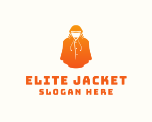 Jacket - Orange Jacket Clothing logo design