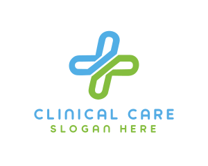 Medical Cross Pharmacy logo design