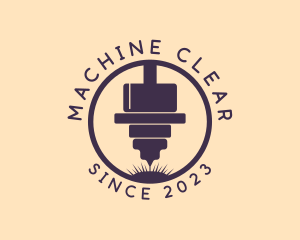 Laser Engrave Machine  logo design