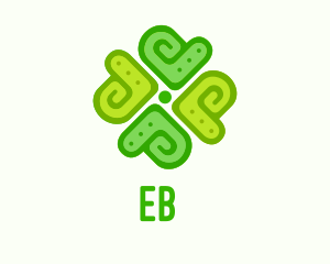 Organic - Green Clover Decor logo design