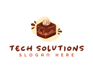 Chocolate Dessert Cake  Logo