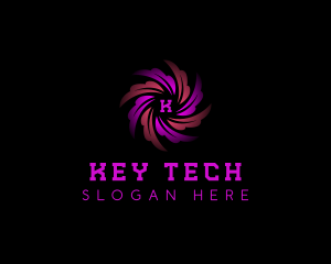 Tech Cyber Motion logo design