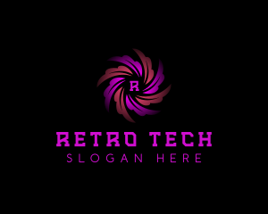 Tech Cyber Motion logo design