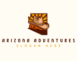 Arizona - Arizona Cowboy Hat logo design