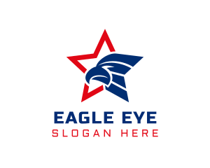 American Eagle Star logo design