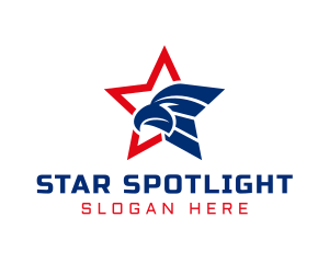 American Eagle Star logo design