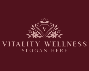 Flower Garden Spa logo design