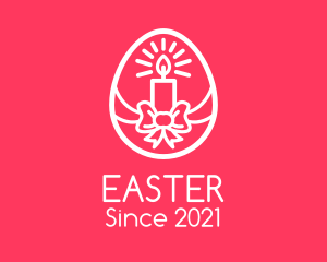 Easter Candle Gift logo design