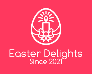 Easter - Easter Candle Gift logo design