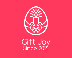 Easter Candle Gift logo design