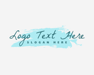 Influencer - Elegant Watercolor Boutique logo design