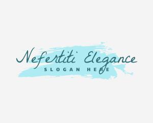 Elegant Watercolor Boutique logo design