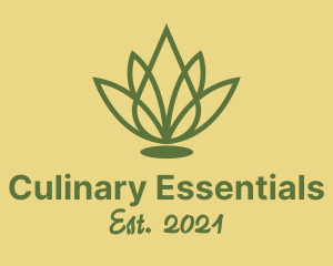 Essential Oil Palm logo design