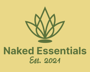 Essential Oil Palm logo design