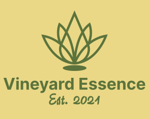 Essential Oil Palm logo design