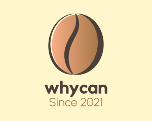 Coffee Shop - Gradient Coffee Bean logo design