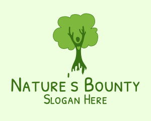 Nature Tree Environmental logo design