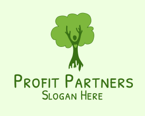 Nature Tree Environmental logo design