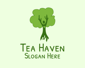 Nature Tree Environmental logo design