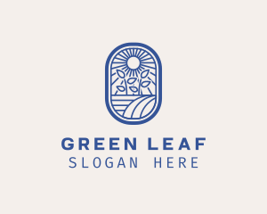 Plant - Plant Field Grower logo design