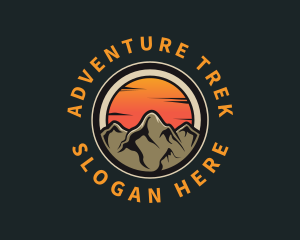 Trek - Alpine Valley Travel logo design