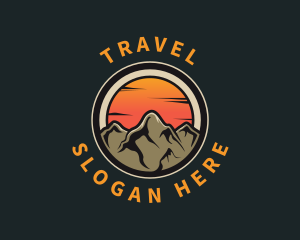 Alpine Valley Travel logo design