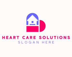 Residential Housing Caretaker logo design