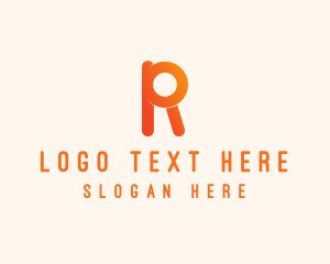 Investor - Generic Letter R Media logo design