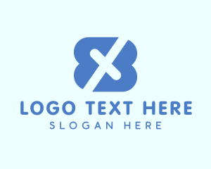 Corporation - Startup Business Cloud Letter X logo design