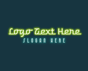 Signage - Neon Business Tech logo design