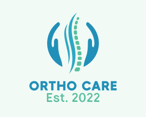 Orthopedic - Spinal Clinic Treatment logo design