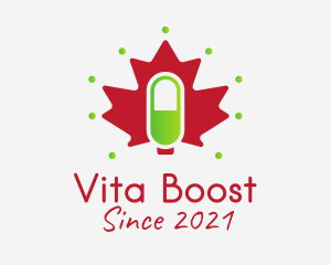 Vitamin - Canadian Pharmacy Drug logo design