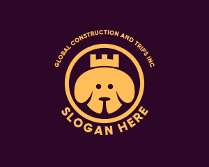 Veterinarian - Dog Crown Royalty logo design