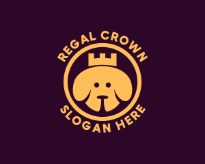 Dog Crown Royalty logo design