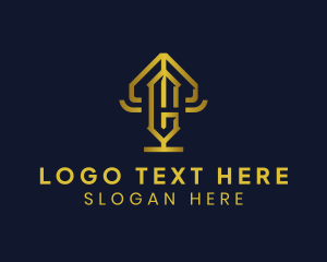 Jurist - Law Firm Letter G logo design