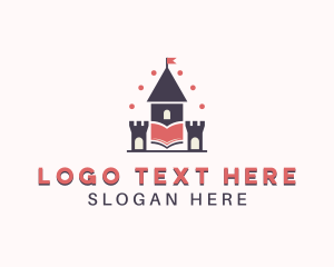 Toddler - Castle Kindergarten Daycare logo design