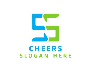 Office - Digital Tech Letter SS logo design