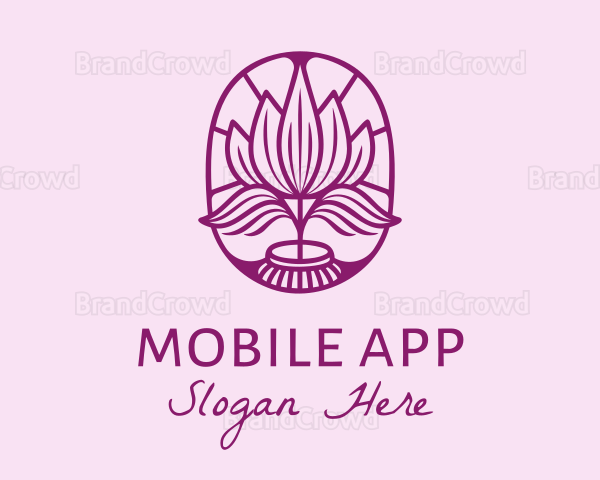 Elegant Tulip Flower Logo