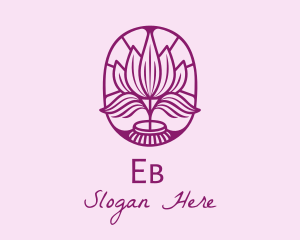 Purple - Elegant Tulip Flower logo design