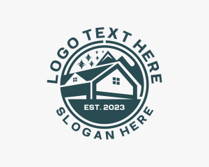Roofing - Clean House Roof Renovation logo design