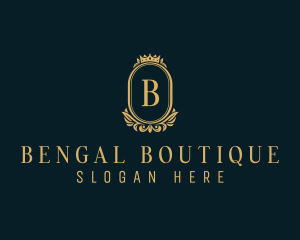 Upscale Royalty Boutique logo design