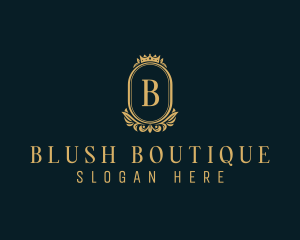 Upscale Royalty Boutique logo design