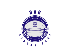 Police Officer Hat Logo
